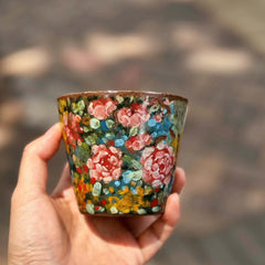 Vintage Floral Coffee Cup Collection