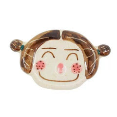 Whimsical Hand-Painted Ceramic Fridge Magnets - Cute Cartoon Decor, Fun Kitchen Accessories & Creative Blackboard Clips