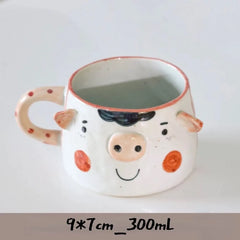 Artisan Morning Cup - Whimsical Handcrafted Mug