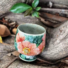 Vintage Floral Coffee Cup Collection