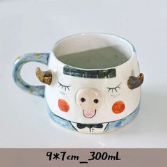 Artisan Morning Cup - Whimsical Handcrafted Mug