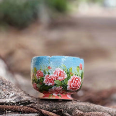 Vintage Floral Coffee Cup Collection