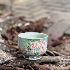 Vintage Floral Coffee Cup Collection