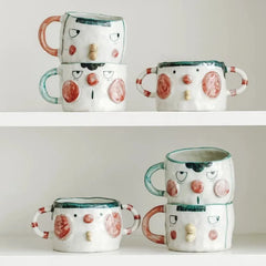 Artisan Morning Cup - Whimsical Handcrafted Mug