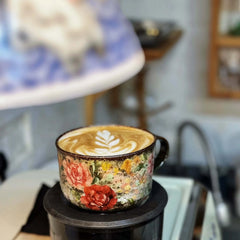 Vintage Floral Coffee Cup Collection