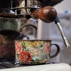 Vintage Floral Coffee Cup Collection