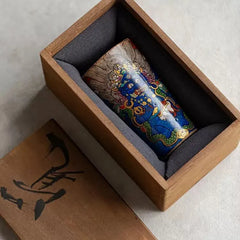 Handcraft Mahakala Cola Glass - Ritual-Inspired Drinkware Collection