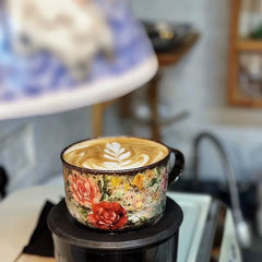 Vintage Floral Coffee Cup Collection