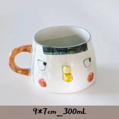 Artisan Morning Cup - Whimsical Handcrafted Mug