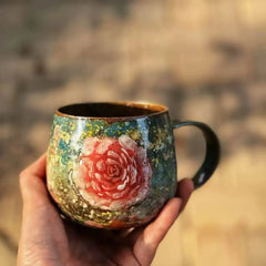 Vintage Floral Coffee Cup Collection