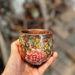 Vintage Floral Coffee Cup Collection