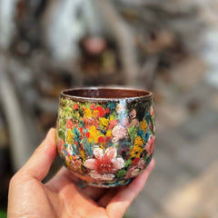Vintage Floral Coffee Cup Collection