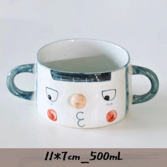 Artisan Morning Cup - Whimsical Handcrafted Mug