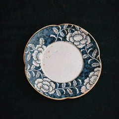 Retro Blue & White Coffee Cup