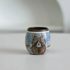 Bushland Ceramic Series - Handcrafted Coffee Mugs with Native Fauna