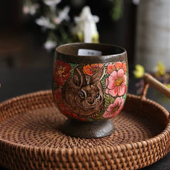 Bushland Ceramic Series - Handcrafted Coffee Mugs with Native Fauna
