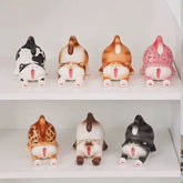 Cat Design Ceramic Stand for Phone and Glasses