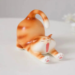 Cat Design Ceramic Stand for Phone and Glasses