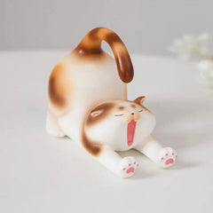 Cat Design Ceramic Stand for Phone and Glasses