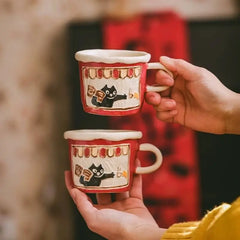 Handcrafted Ceramic Mug - Artisan Coffee & Milk Cup for Home, Everyday Drinkware