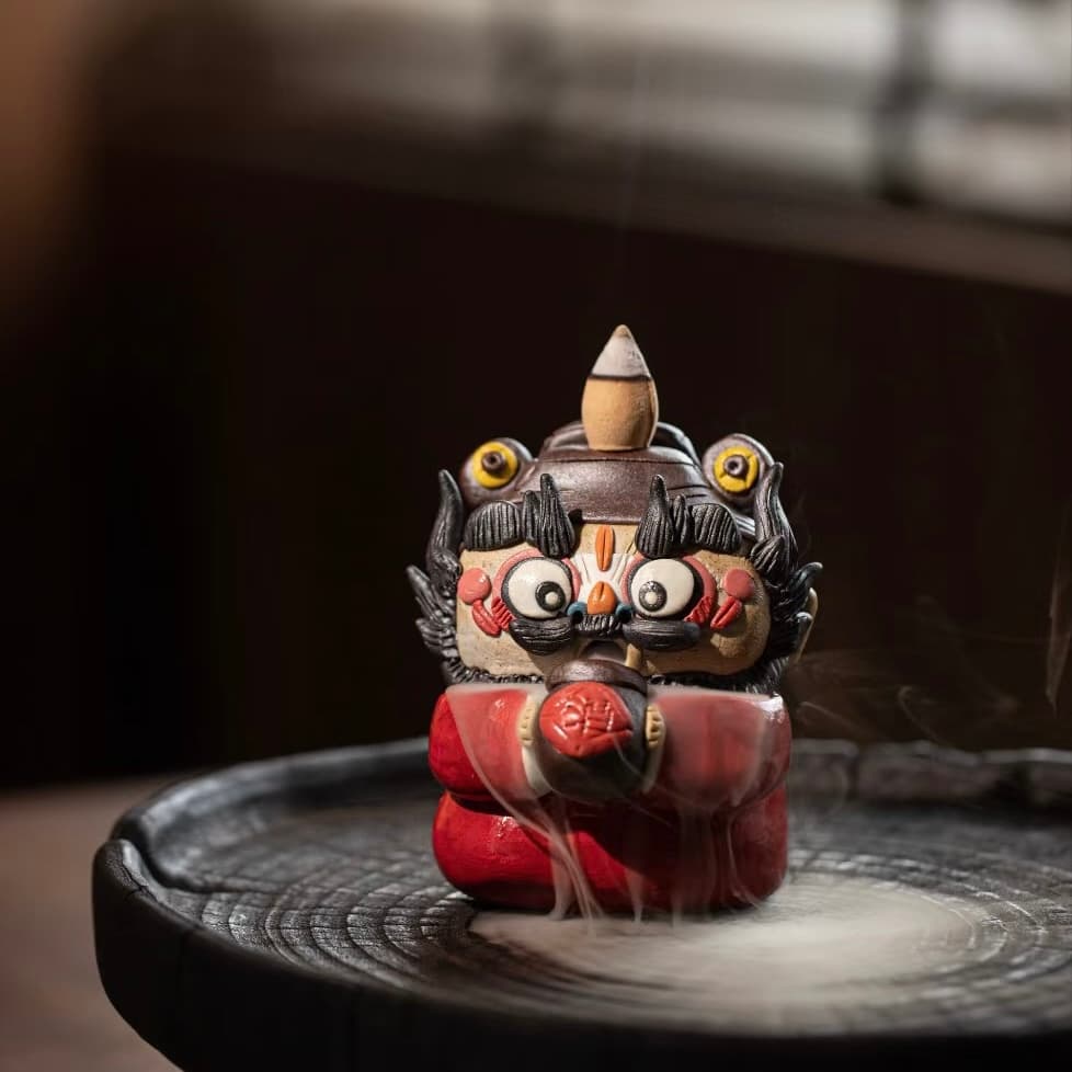 Zhong Kui Handcrafted Incense Burner
