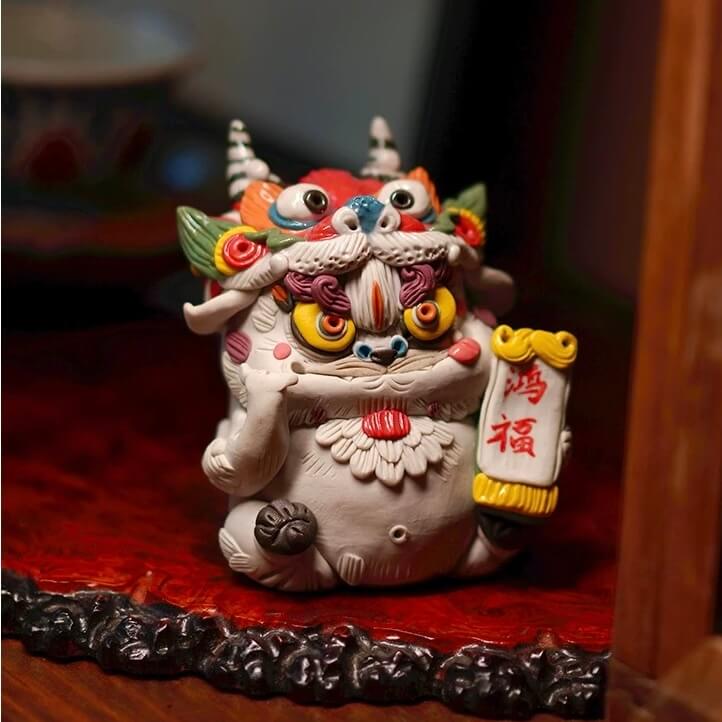 Handcrafted Bai Ze Incense Holder