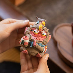 Handcrafted Monkey King Incense Holder