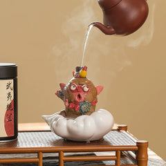 Handcrafted Monkey King Incense Holder