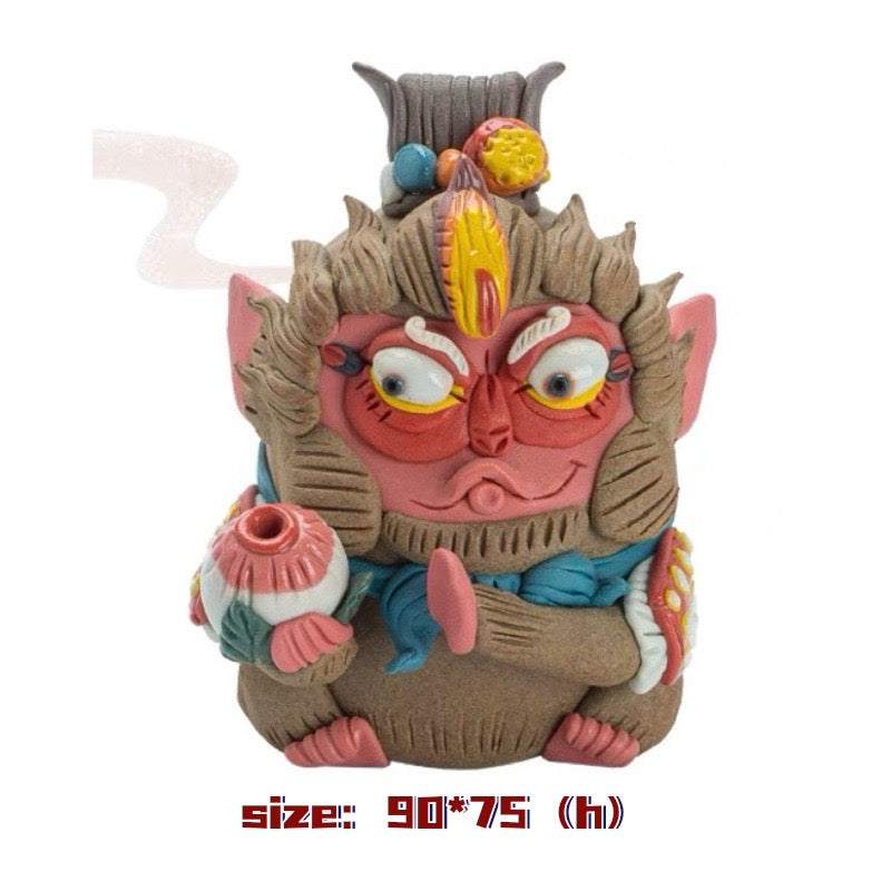 Handcrafted Monkey King Incense Holder