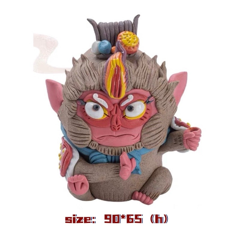 Handcrafted Monkey King Incense Holder