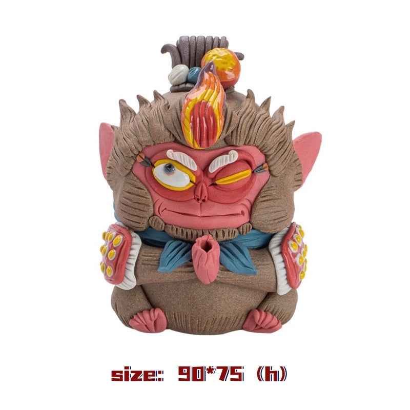 Handcrafted Monkey King Incense Holder
