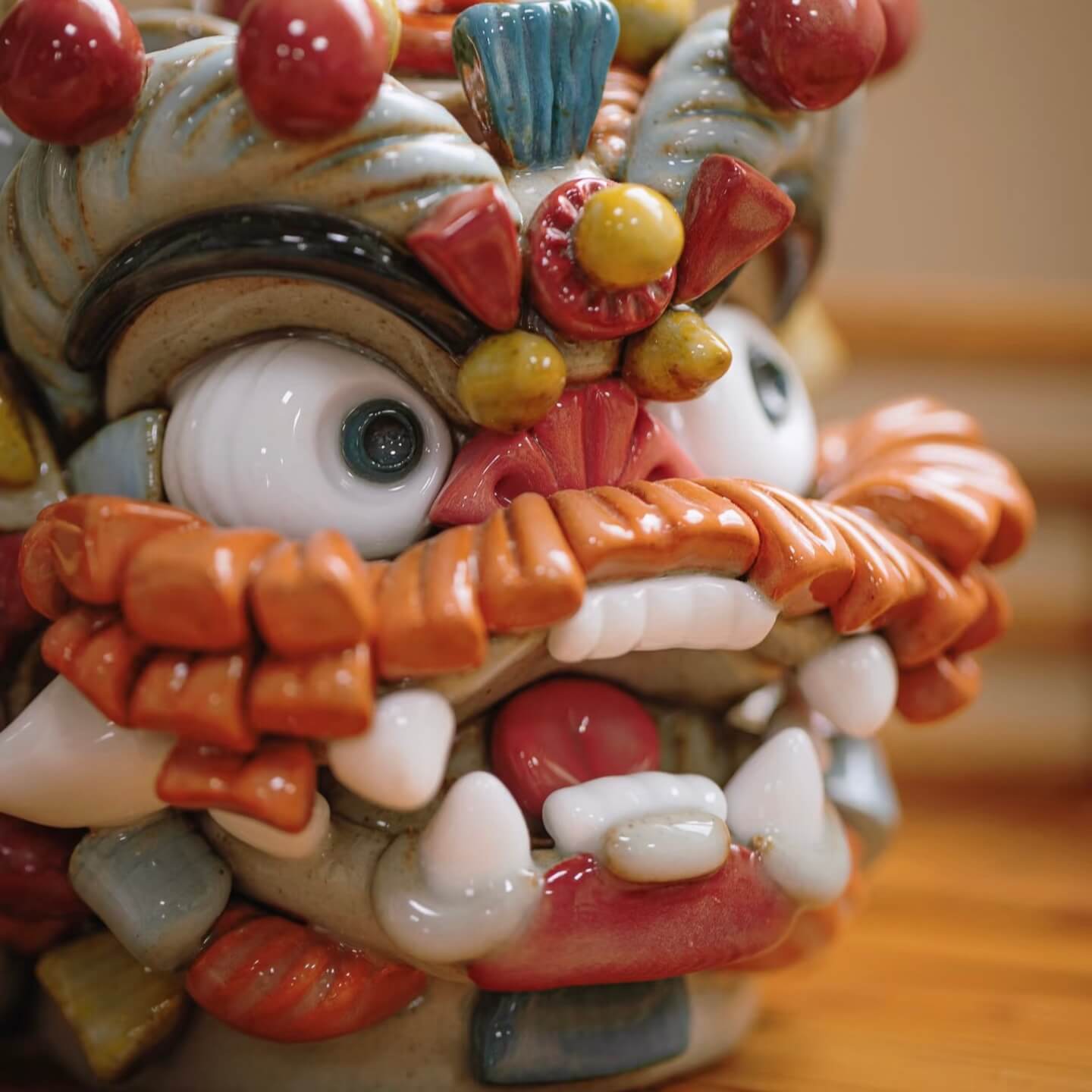 Handcrafted Awakening Lion Incense Holder