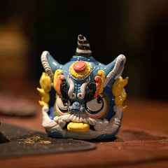 Handcrafted Awakening Lion Incense Holder