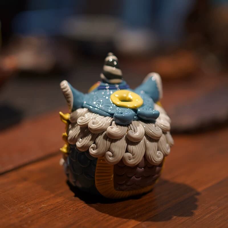 Handcrafted Awakening Lion Incense Holder