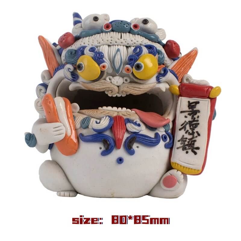 Blue & White Pi Xiu Handcrafted Incense Burner
