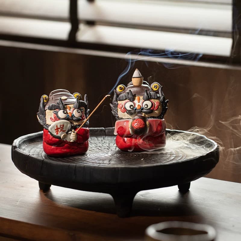 Zhong Kui Handcrafted Incense Burner